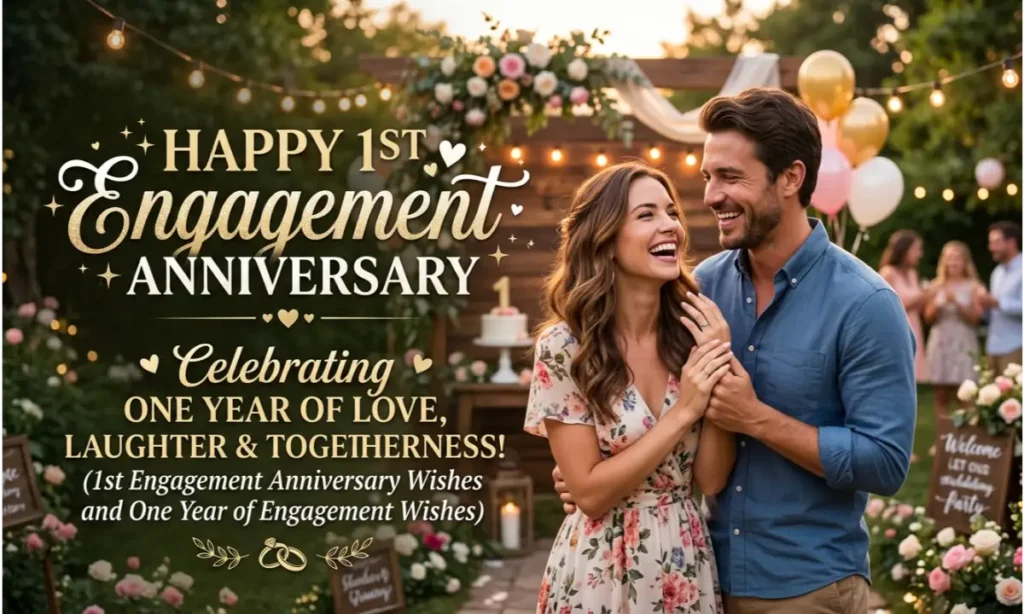 1st Engagement Anniversary Wishes