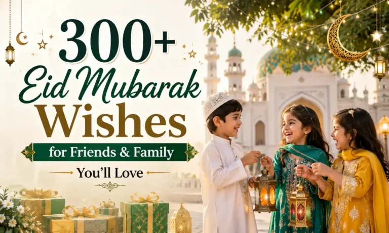 300+ Eid Mubarak Wishes