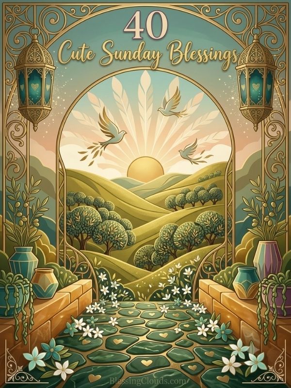 40 Cute Sunday Blessings