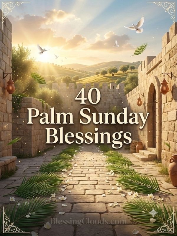40 Palm Sunday Blessings