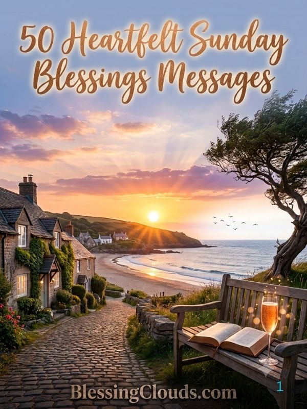 50 Heartfelt Sunday Blessings Messages