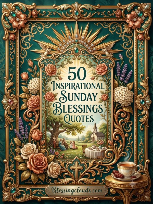 50 Inspirational Sunday Blessings Quotes