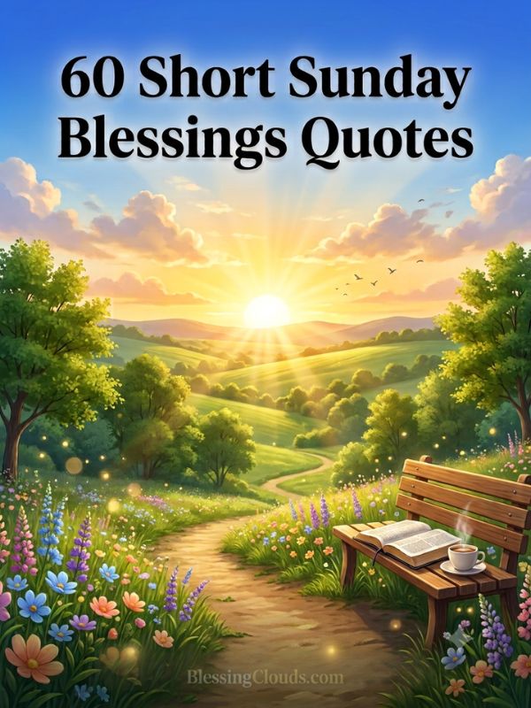60 Short Sunday Blessings Quotes