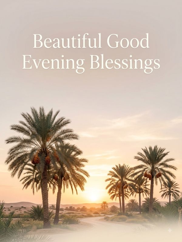 Beautiful Good Evening Blessings 