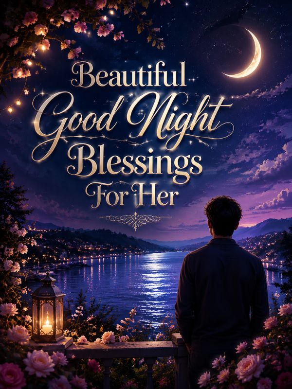 Beautiful Good Night Blessings For Her