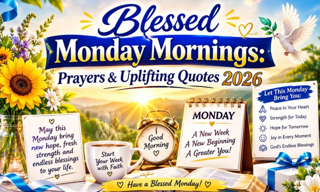 Blessed Monday Mornings