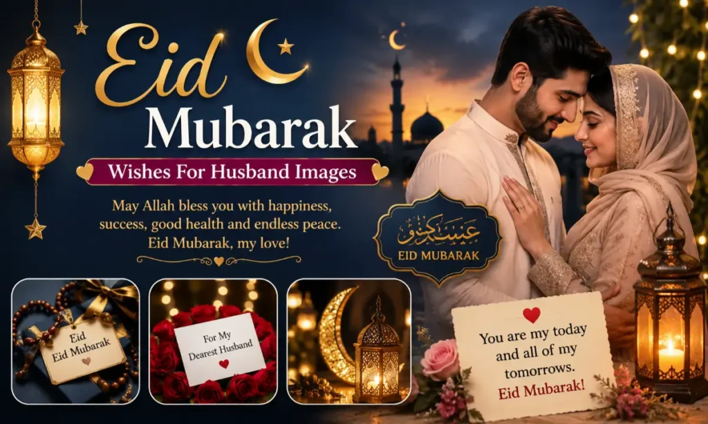 Eid Mubarak Wishes For Husband Images