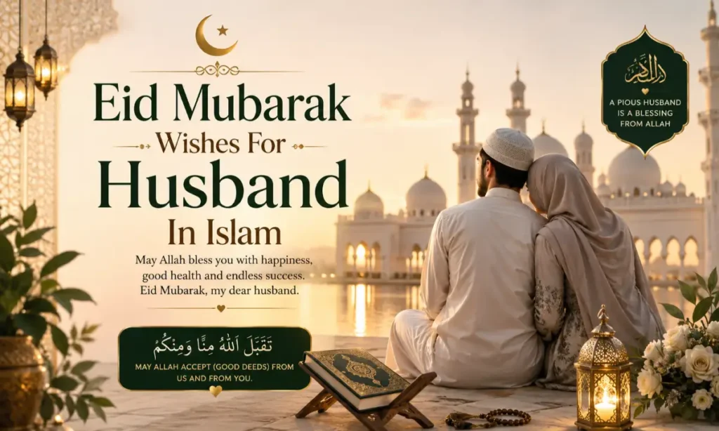Eid Mubarak Wishes For Husband In Islam