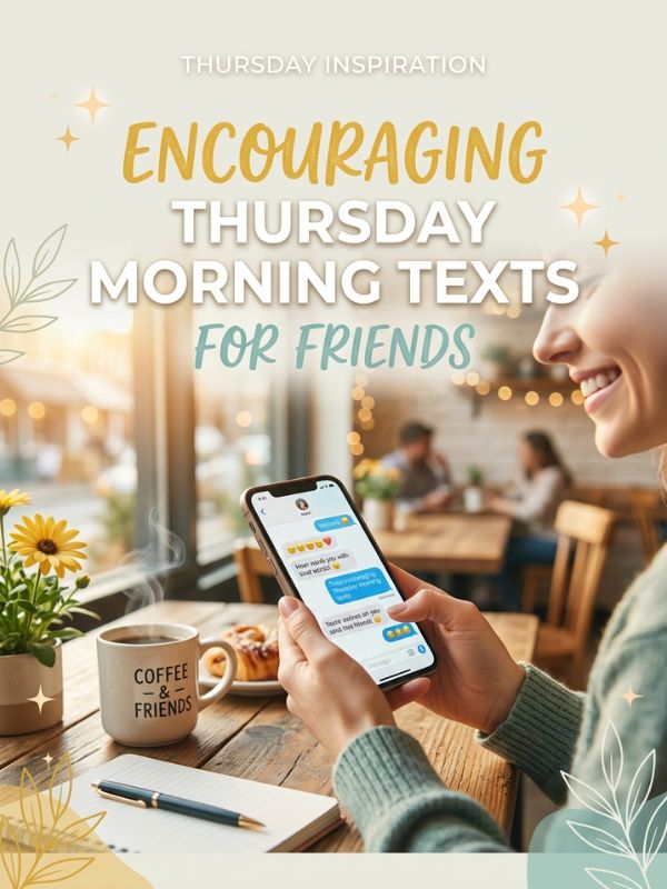 Encouraging Thursday Morning Texts for Friends