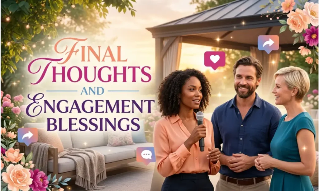 Final Thoughts and Engagement Blessings