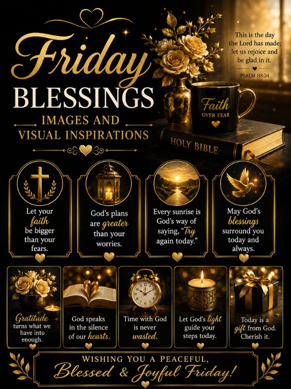Friday Blessings Images and Visual Inspirations