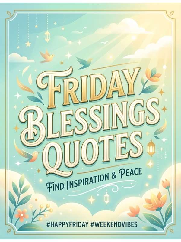 Friday Blessings Quotes