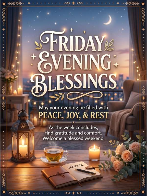 Friday Evening Blessings
