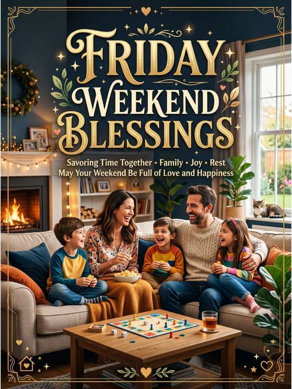 Friday Weekend Blessings