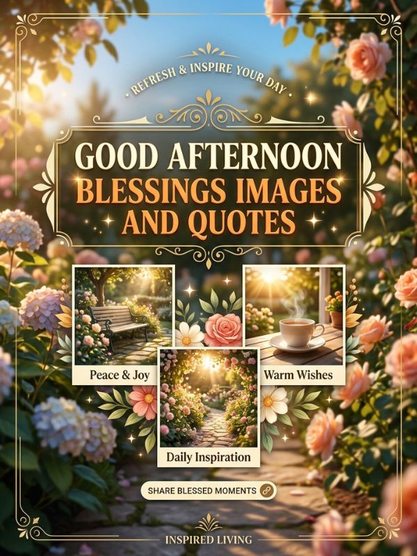 Good Afternoon Blessings Images And Quotes