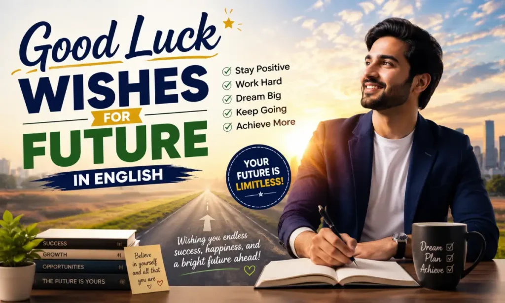 Good Luck Wishes For Future In English