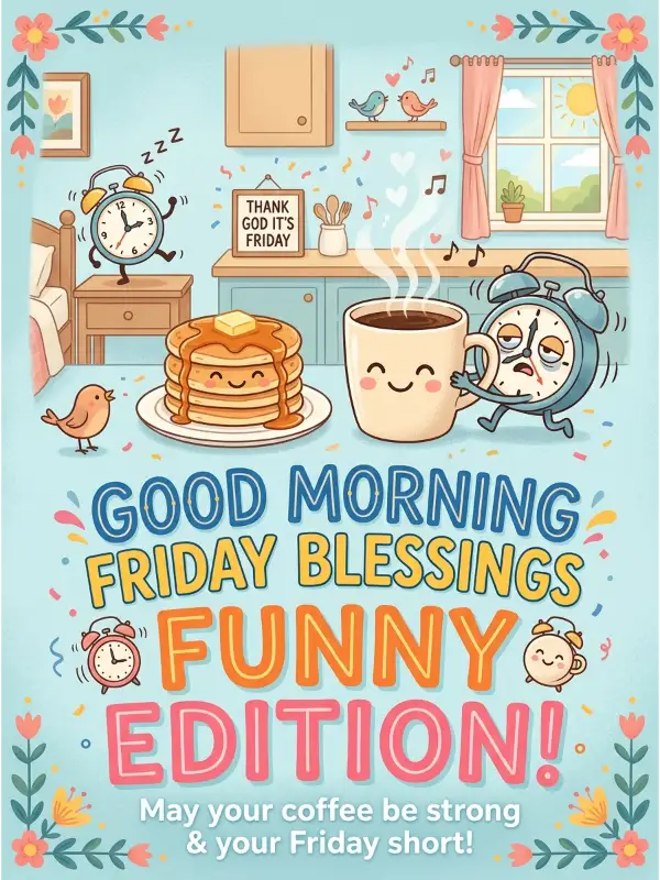 Good Morning Friday Blessings Funny