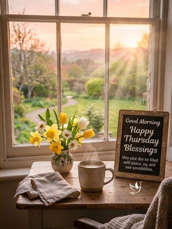Good Morning Happy Thursday Blessings