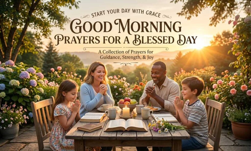 Good Morning Prayers for a Blessed Day