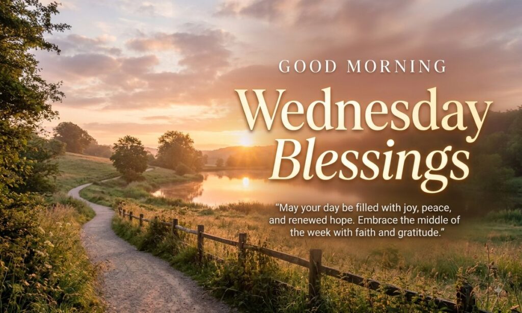 Good Morning Wednesday Blessings