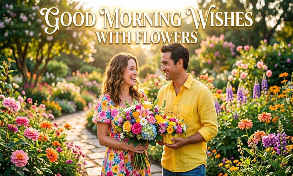 Good Morning Wishes With Flowers