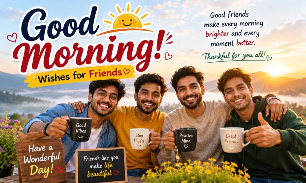 Good Morning Wishes for Friends