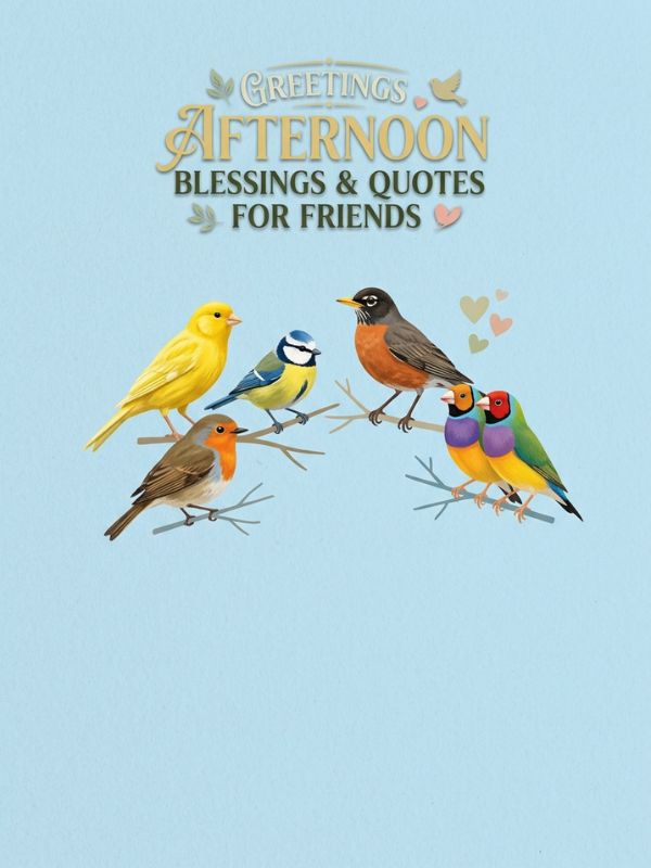 Greetings Afternoon Blessings & quotes for Friends 