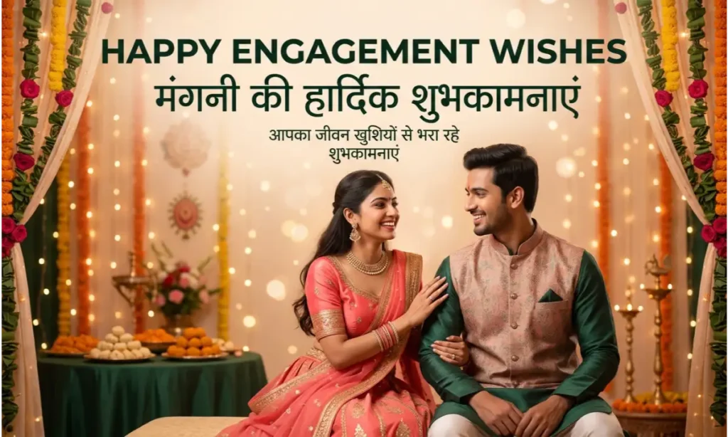 Happy Engagement Wishes Hindi