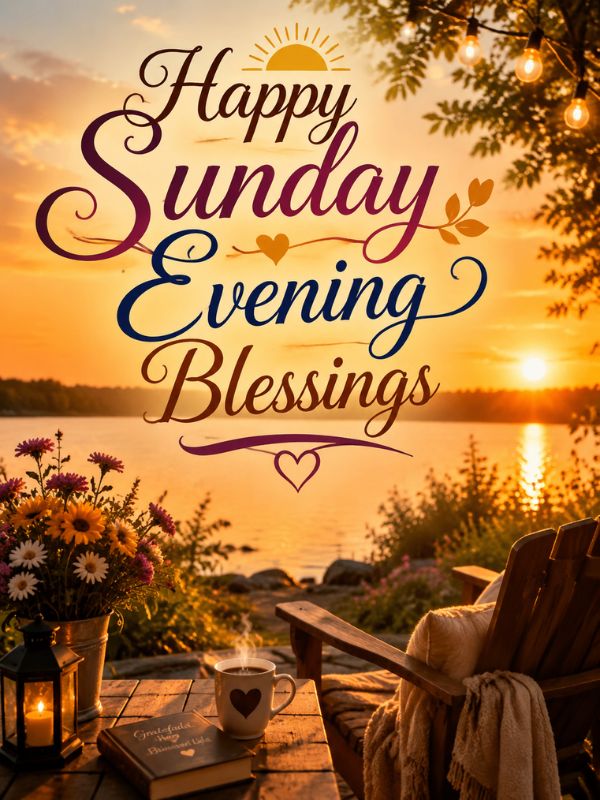 Happy Sunday Evening Blessings