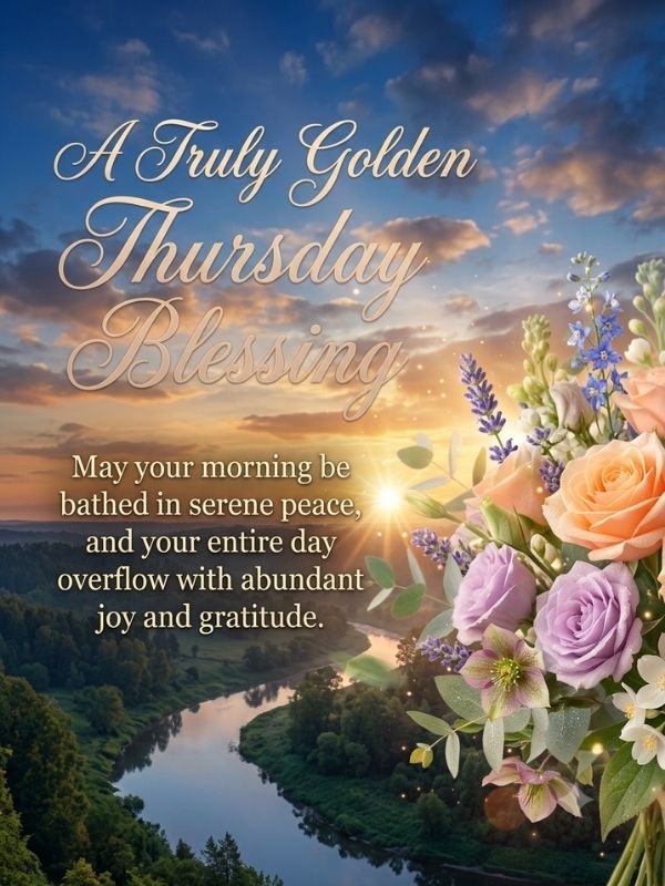 Happy Thursday Blessing