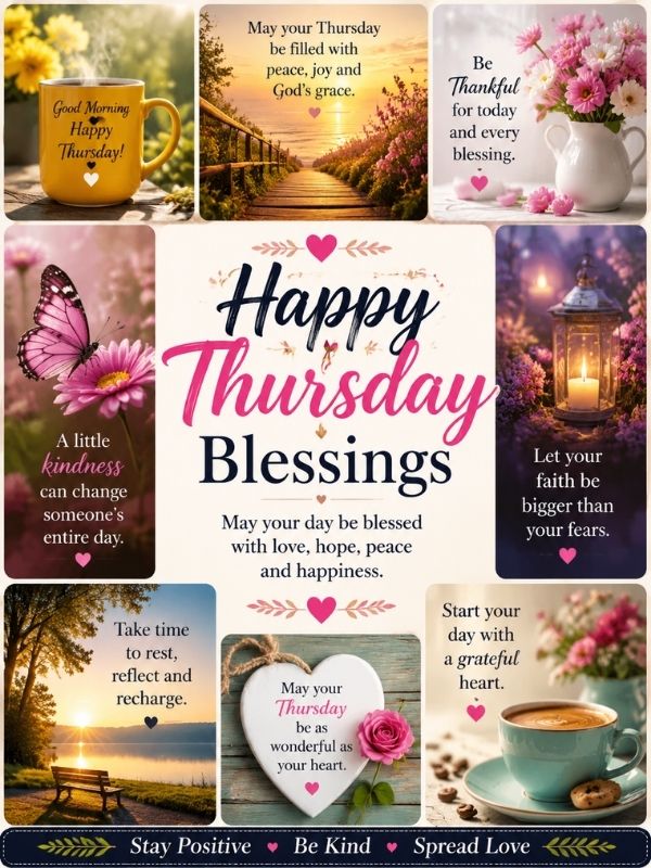 Happy Thursday Blessings Images