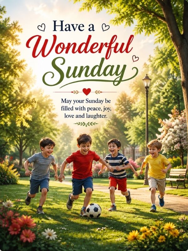 Have a Wonderful Sunday!