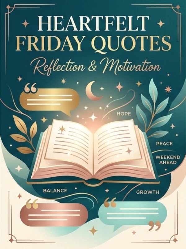Heartfelt Friday Quotes for Reflection and Motivation