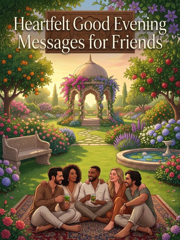 Heartfelt Good Evening Messages for Friends