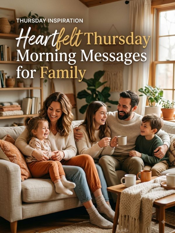 Heartfelt Thursday Morning Messages for Family