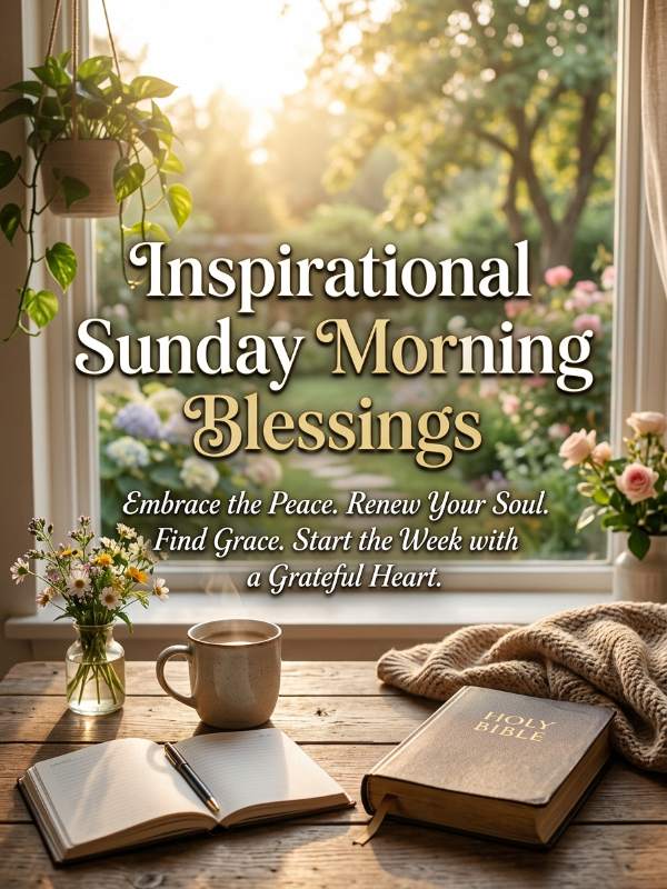 Inspirational Sunday Morning Blessings