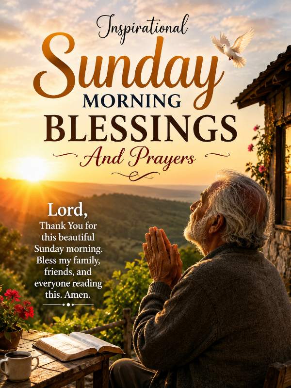 Inspirational Sunday Morning Blessings And Prayers