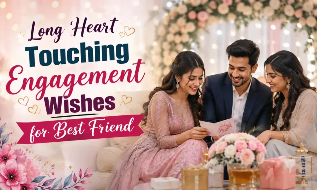 Long Heart Touching Engagement Wishes for Best Friend