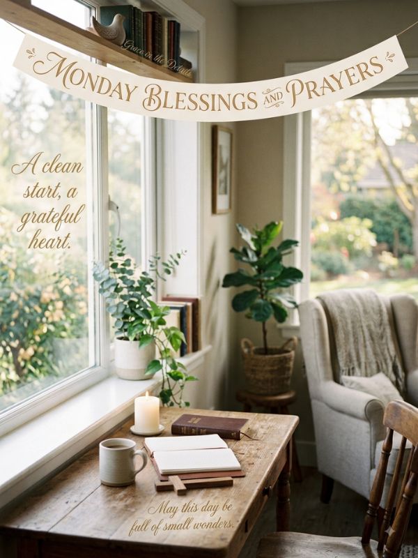 Monday Blessings and Prayers