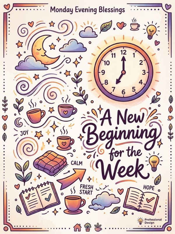 Monday Evening Blessings