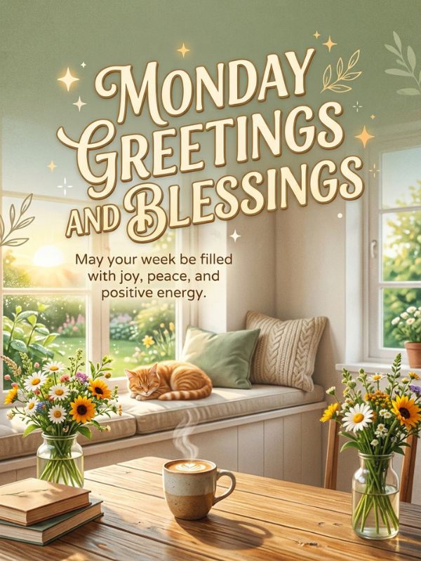 Monday Greetings and Blessings