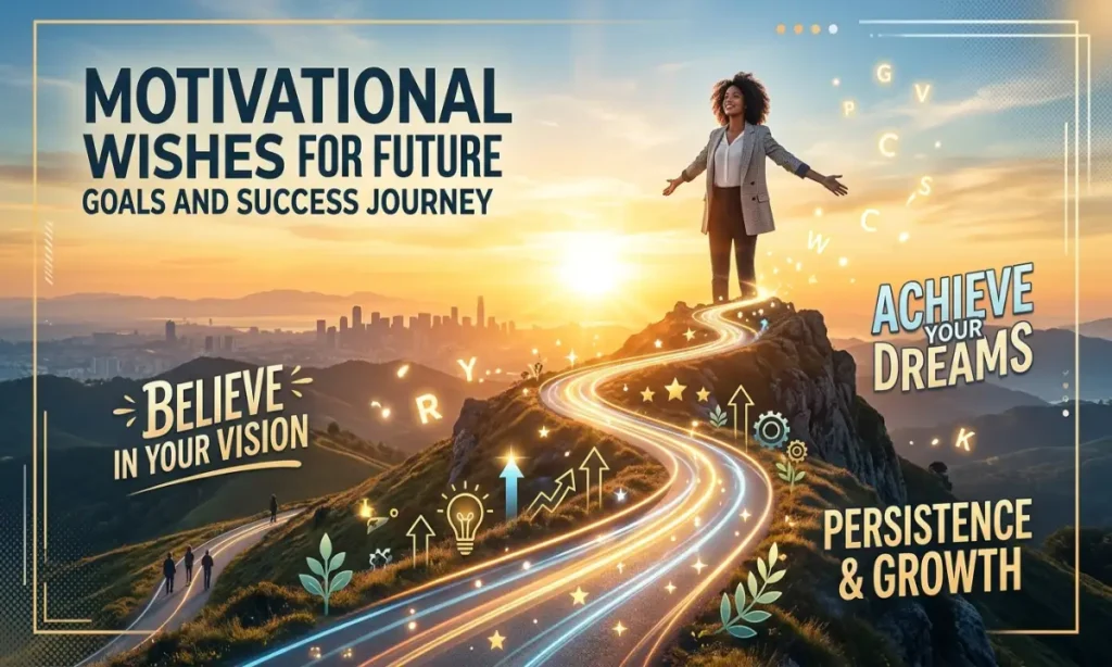 Motivational Wishes for Future Goals and Success Journey