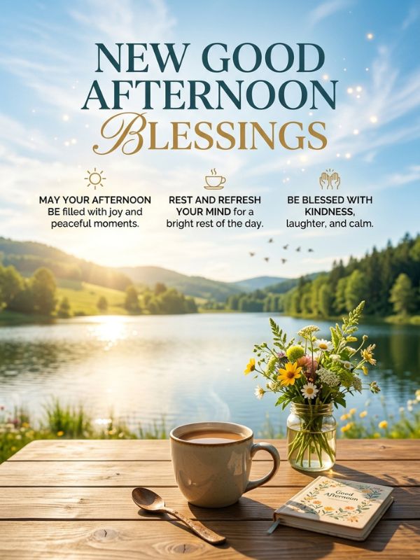 New Good Afternoon Blessings