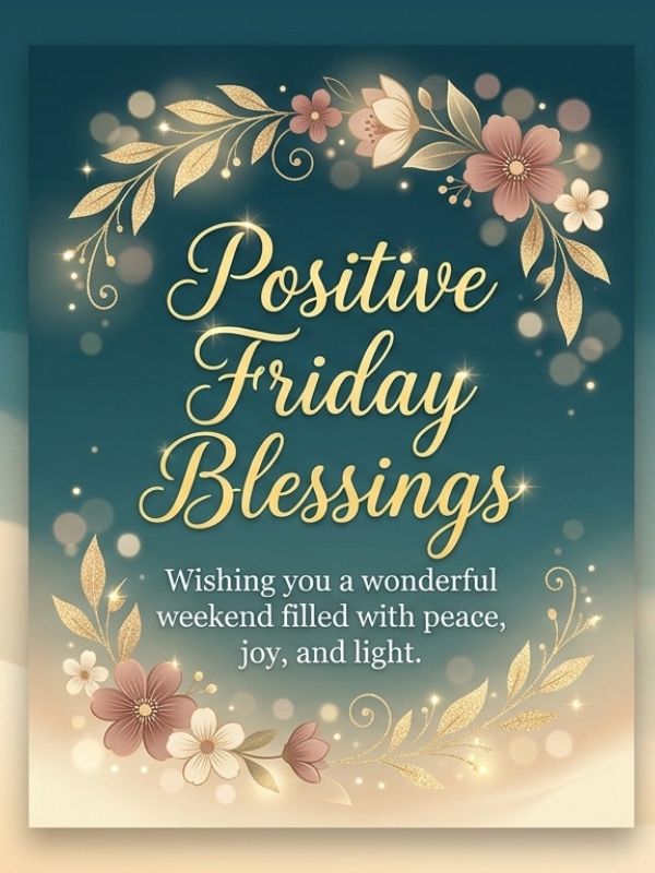 Positive Friday Blessings