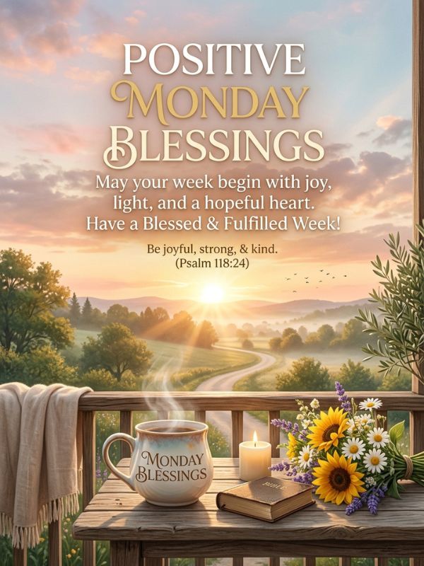 Positive Monday Blessings
