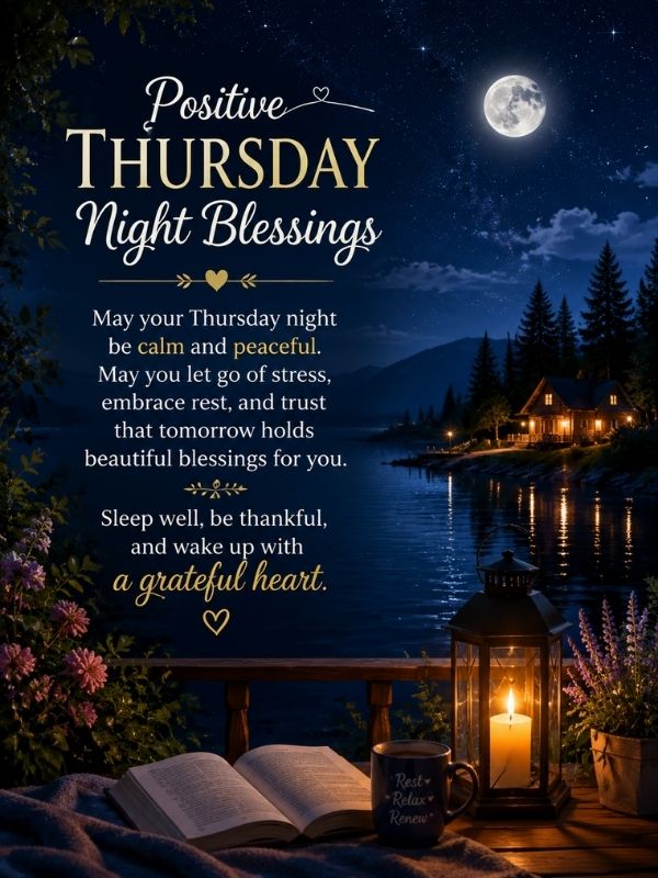 Positive Thursday Night Blessings