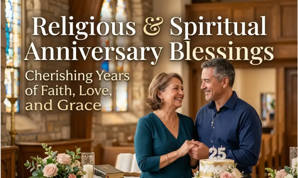 Religious and Spiritual Anniversary Blessings