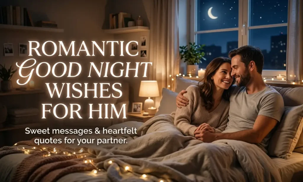 Romantic Good Night Wishes For Him