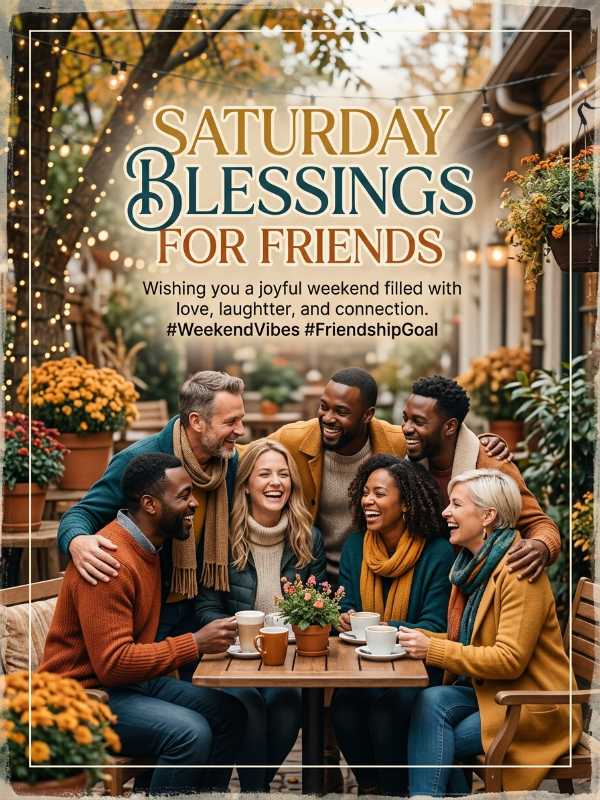 Saturday Blessings for Friends