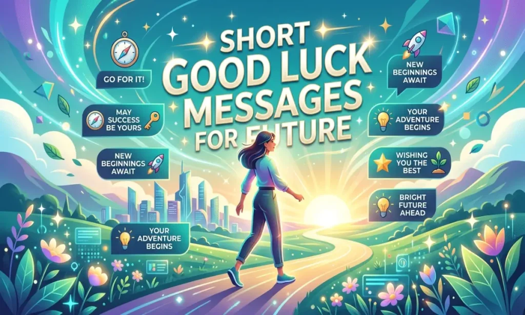 Short Good Luck Messages for Future
